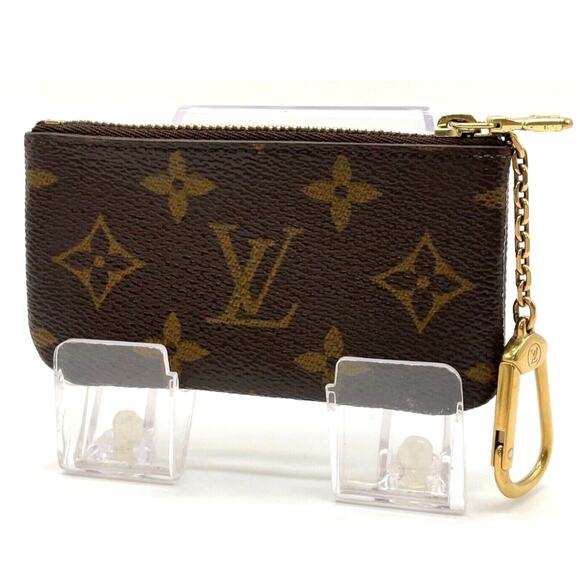 Authentic LV Louis Vuitton Monogram Pochette Cles Coin Case W/Box - Picture 3 of 12